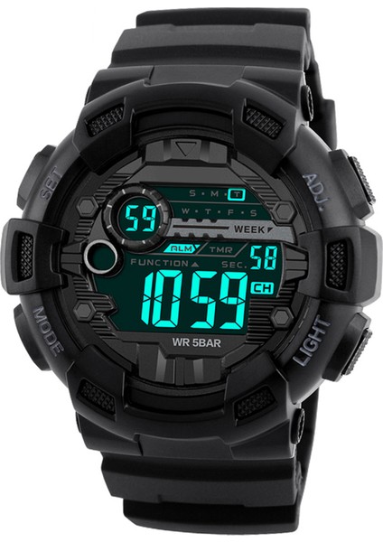 1243 Dijital Elektronik Erkekler Izle Moda Rahat