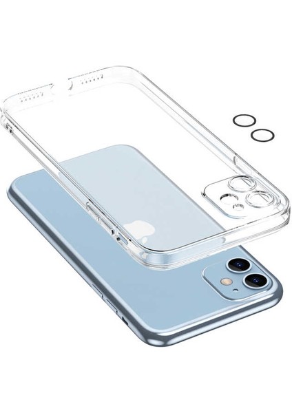 Apple iPhone 11 Kılıf Lens Kapalı Fizy Silikon Lüx Koruma modelleri