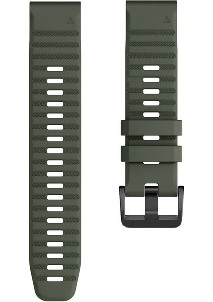 puluz Garmin Fenix ​​6 Silikon Kayış Yeşil Ordu Için (Yurt Dışından)
