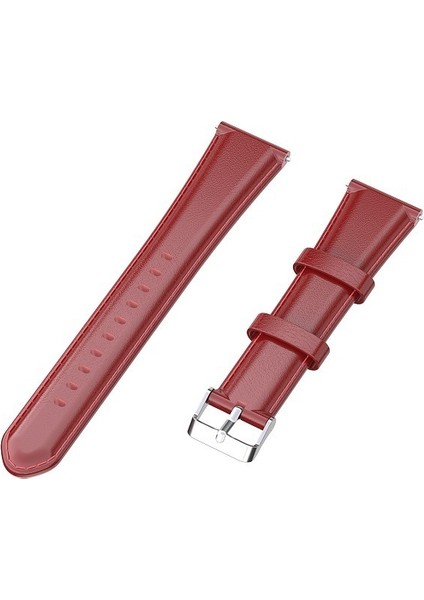 puluz Garmin Forerunner Için Yağ Balmumu Buzağı Derisi Kayışı 245 Kırmızı (Yurt Dışından) modelleri