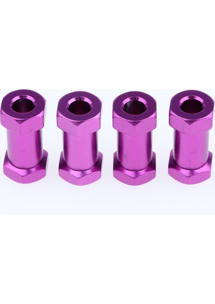 12MM Hex Hub 15-25MM Uzatma Adaptörü Combiner Rc Paletli Mor -25MM Için