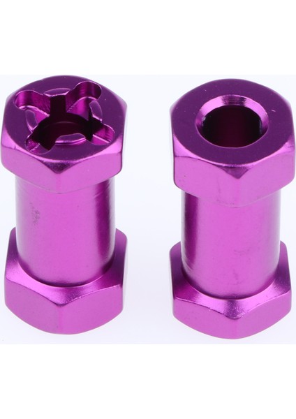 12MM Hex Hub 15-25MM Uzatma Adaptörü Combiner Rc Paletli Mor -25MM Için