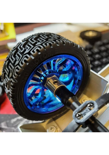 Wpl D12 Rc Car Için 5mm Ila 12MM Tekerlek Göbek Uzatma Adaptörü Birleştirici Kuplör (Yurt Dışından)