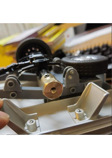 Wpl D12 Rc Car Için 5mm Ila 12MM Tekerlek Göbek Uzatma Adaptörü Birleştirici Kuplör (Yurt Dışından)