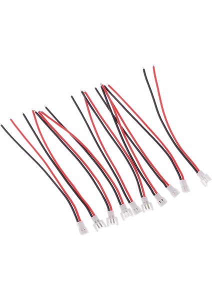5 Pairs White 51005 2 Pin Bağlayıcı Fiş Erkek ve Kadın W / 100MM Tel Kablo(Yurt Dışından)