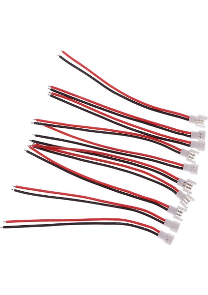 5 Pairs White 51005 2 Pin Bağlayıcı Fiş Erkek ve Kadın W / 100MM Tel Kablo(Yurt Dışından)