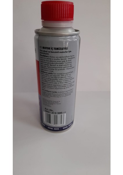 Motor Iç Temizleyici 200 ml