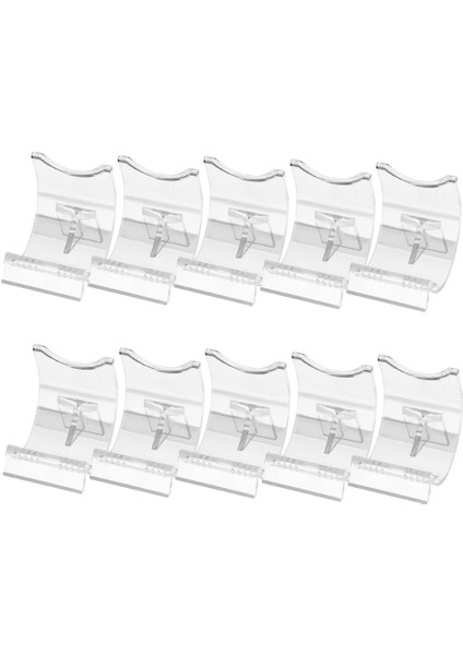 10 Adet Çakmak Ekran Standı Temizle Akrilik Şövale Tutucu Çakmaklar Için Moda 10 Adet