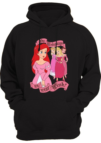 Mean Girls Baskılı 3 Ipl. Şardonlu, Kalın (600 Gr.) Içi Polar Sweatshirt
