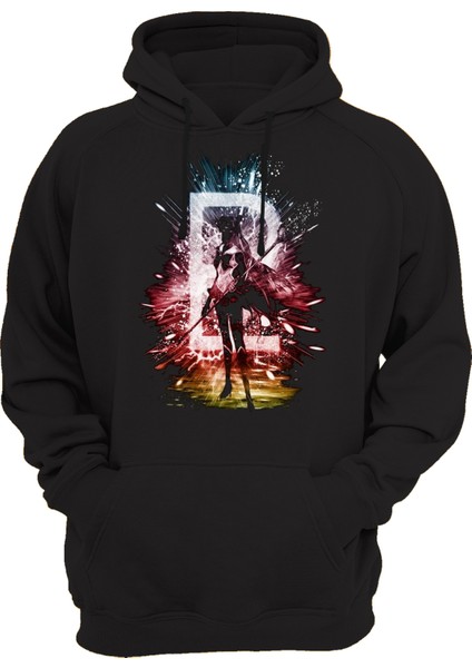 Sailor Moon Baskılı 3 Ipl. Şardonlu, Kalın (600 Gr.) Içi Polar Sweatshirt