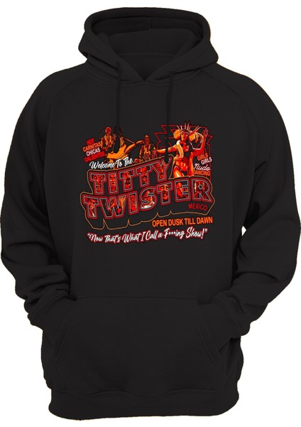 Tıtty Twıster Baskılı 3 Ipl. Şardonlu, Kalın (600 Gr.) Içi Polar Sweatshirt