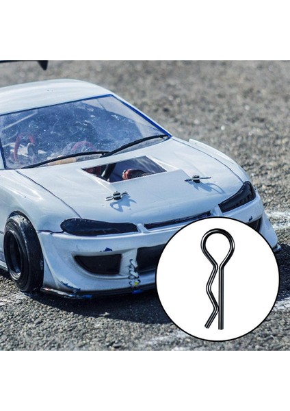 1/10 1/12 1/16 Rc Buggy Siyah Metal Bodyshell Klipler Redcat Hpı 50X Için Pimleri(Yurt Dışından)