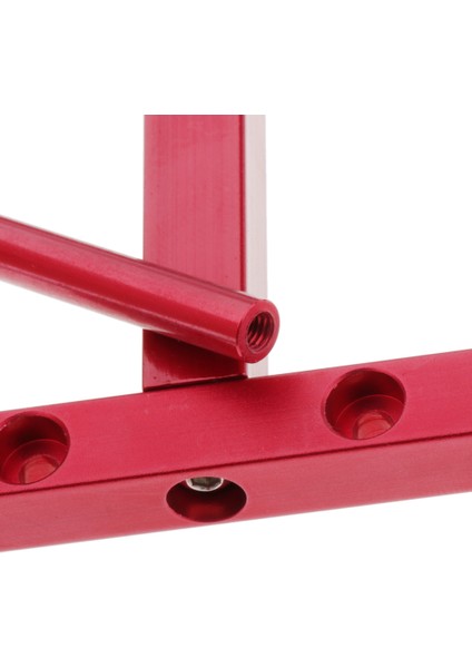 Kırmızı Rc Araba Lastik Display Raf Depolama Garaj 1/10 SCX10 Dıy Değiştirmeler Için (Yurt Dışından)
