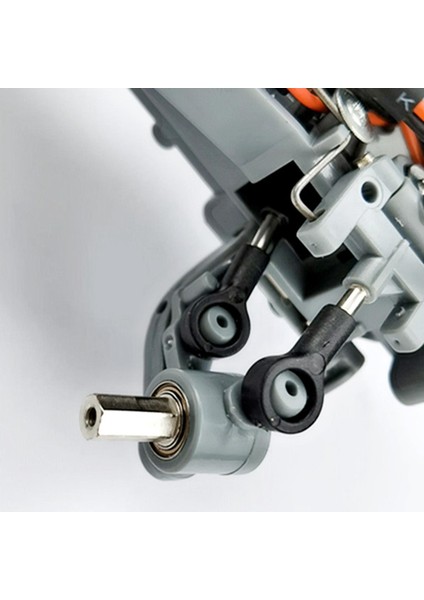 4x Rc Ön Arka Tekerlek Aksı Için 1:10 Ölçekli Wpl D12 Paletli Araba Aksesuarları Gümüş(Yurt Dışından) modelleri