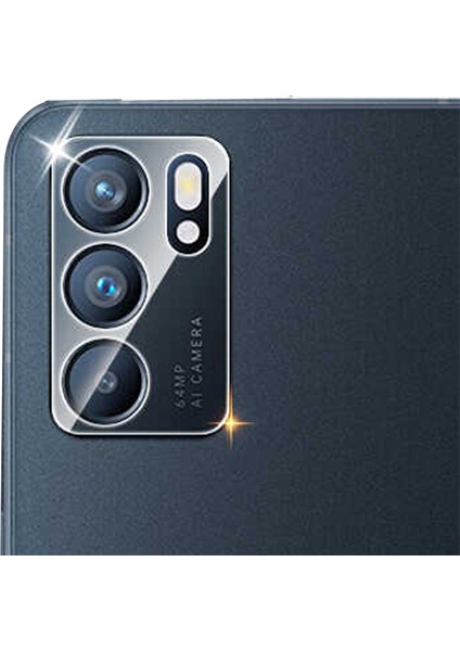 Oppo Reno 6 Kamera Lens Koruyucu Nano