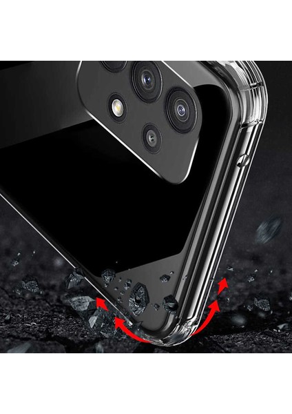 Samsung Galaxy A52S 5g Kılıf Antishock Ultra Koruma Sert Kapak Renksiz modelleri
