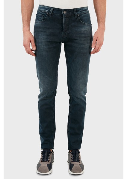 Pamuklu Skinny Fit Dar Paça Jeans Erkek Kot Pantolon EX1002K006BARTEZ fiyatları