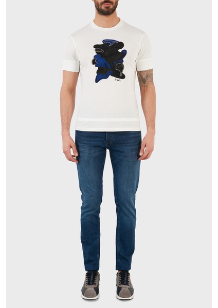 Pamuklu Skinny Fit Dar Paça Jeans Erkek Kot Pantolon EX1002K005BARTEZ