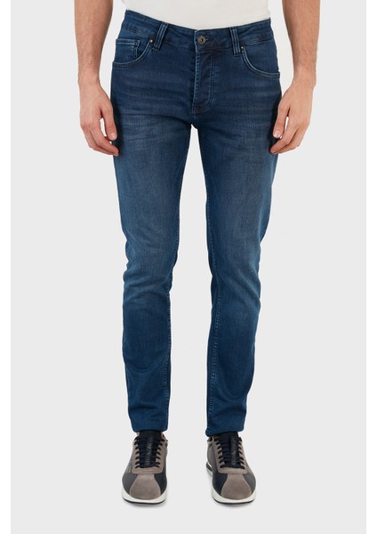 Pamuklu Skinny Fit Dar Paça Jeans Erkek Kot Pantolon EX1002K005BARTEZ fiyatları