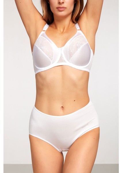 Basic Maxi Yüksel Bel 2 Li Külot Seti