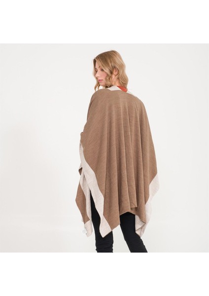 Linea Çift Taraflı Triko Şal Panço fırsatları