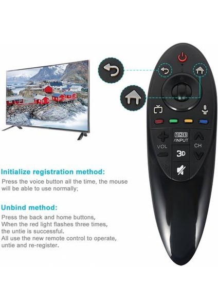 3D Lg AN-MR500G MR500 Akıllı Tv Uzaktan Kumandası (Yurt Dışından) fiyatları