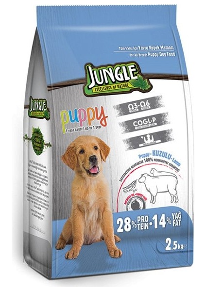 Kuzu Etli Yavru Köpek Maması 2.5 kg