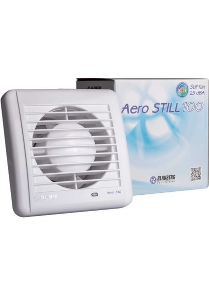 Aero Still 100 Sessiz Plastik Banyo Fanı 84 m3h