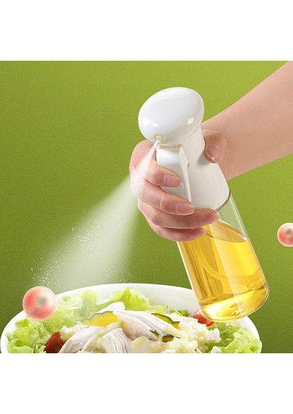 210ml Yağ Piskürtme Şişesi - Beyaz (Yurt Dışından)