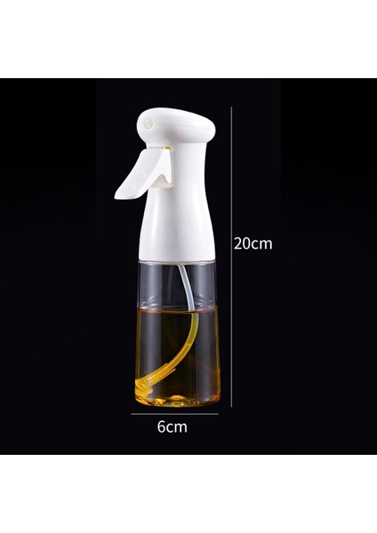 210ml Yağ Piskürtme Şişesi - Beyaz (Yurt Dışından)