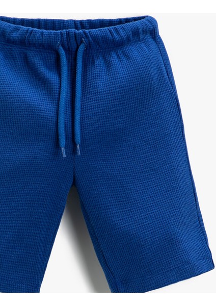 Erkek Çocuk Basic Şort Beli Bağcıklı