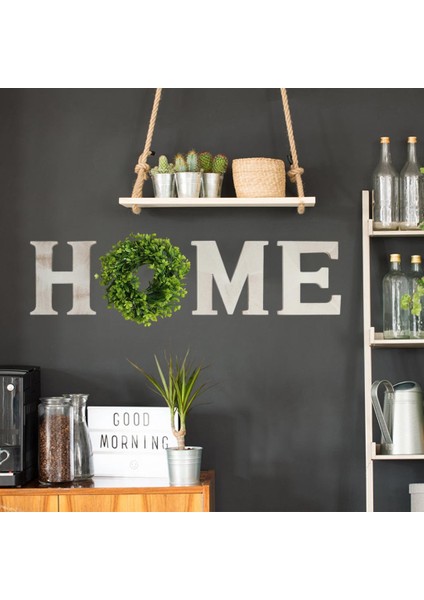 Ev Işareti Mektuplar Dekoratif Ahşap Blok Kelime Işaretleri Ev Çiftlik Evi Beyaz (Yurt Dışından) indirimleri