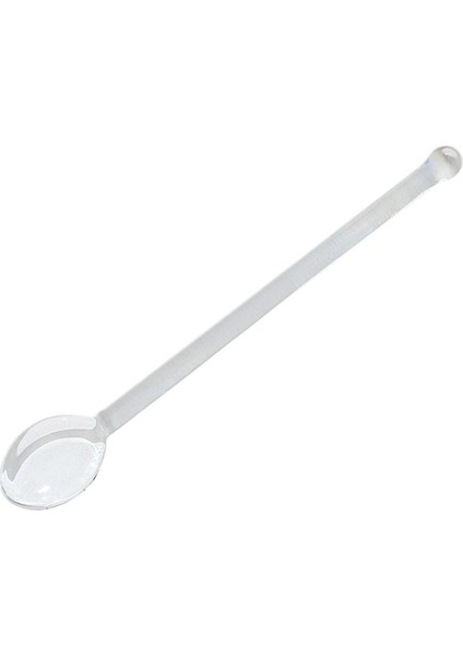 Cam Çaypalar Isıya Dayanıklı Karıştırma Kaşık Karıştırma Kahve Bartender Clear (Yurt Dışından)