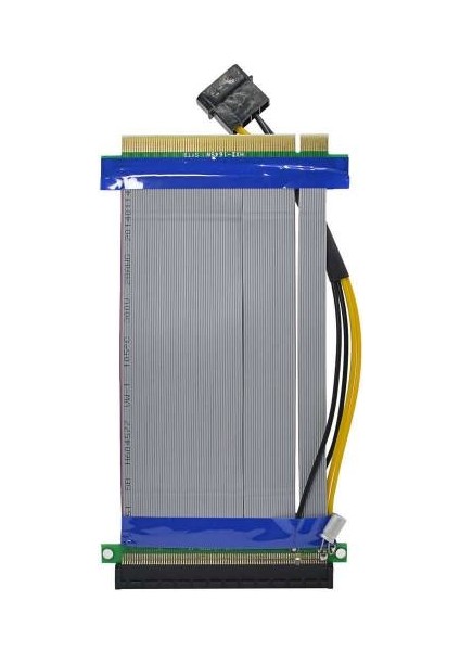 Molexli Riser 16X To 16X Uzatma Güç Destekli Pcıe 16X Yükseltme fiyatları