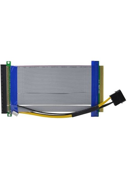 Molexli Riser 16X To 16X Uzatma Güç Destekli Pcıe 16X Yükseltme fırsatları