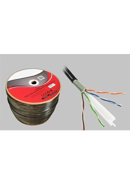 5 Metre Cat 6 Yüksek Hızlı Dış Cephe Ethernet Internet Kablosu