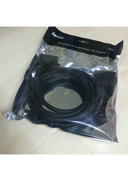 3 Metre DVI To DVI Kablo Iki Ucu DVI Kablo 24+1 fırsatları