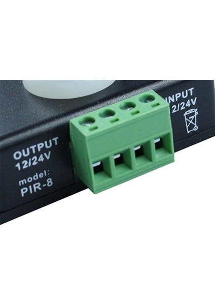 Hareket Sensörü Dc 12V 24V Pır Dedektör Hareket Sensörlü