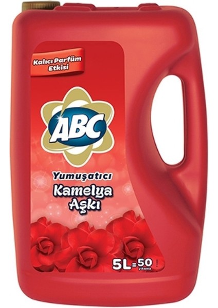 Abc Çamaşır Yumuşatıcı 5 lt Kamelya 4'lü