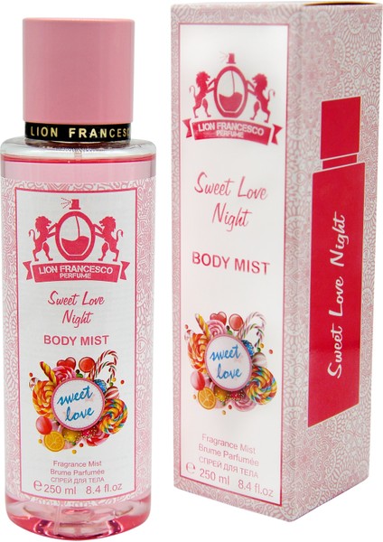 Lion Francesco Sweet Love Night Body Mist 250ML