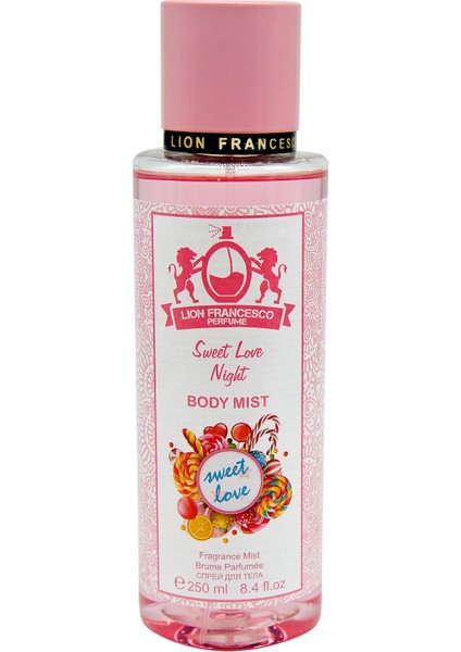 Lion Francesco Sweet Love Night Body Mist 250ML