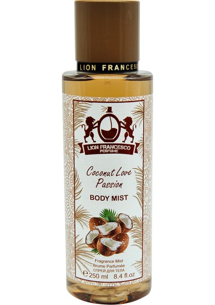 Lion Francesco Coconut Love Passion Body Mist 250ML