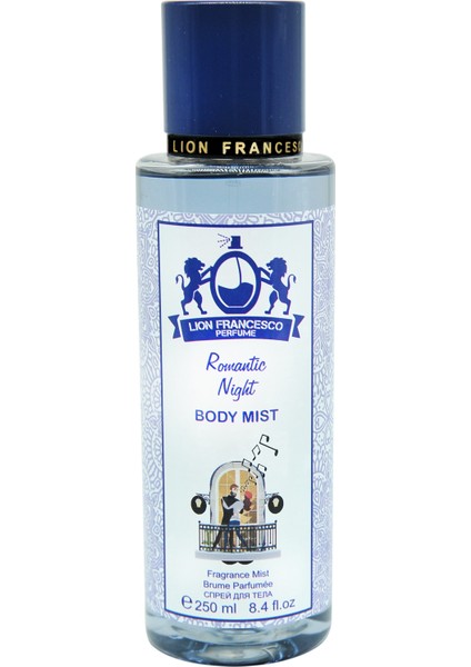 Lion Francesco Romantic Night Body Mist 250ML