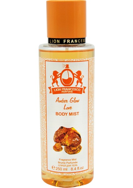 Lion Francesco Amber Glow Love Body Mist 250ML