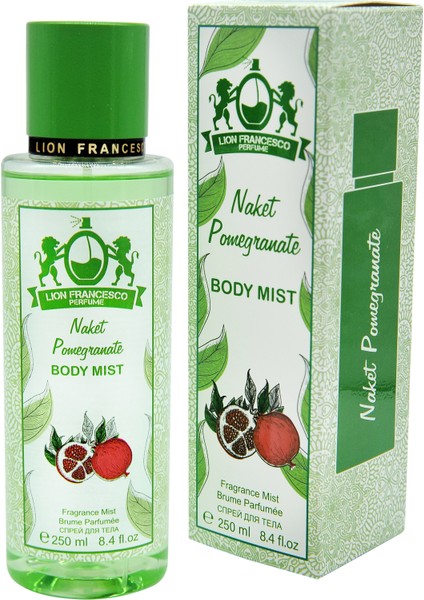 Lion Francesco Naket Pomegranate Body Mist 250ML