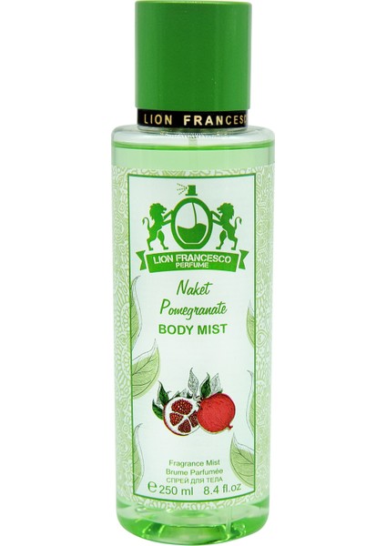 Lion Francesco Naket Pomegranate Body Mist 250ML