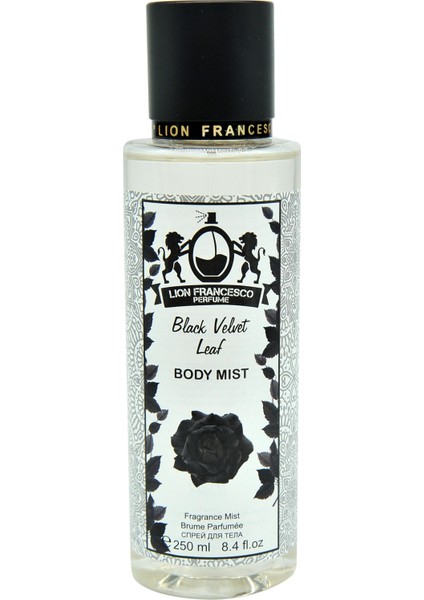 Lion Francesco Black Velvet Leaf Body Mist 250ML