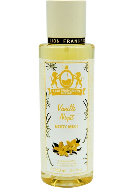 Lion Francesco Vanilla Night Body Mist 250ML