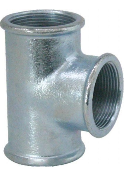 2 1/2" Galvaniz Te