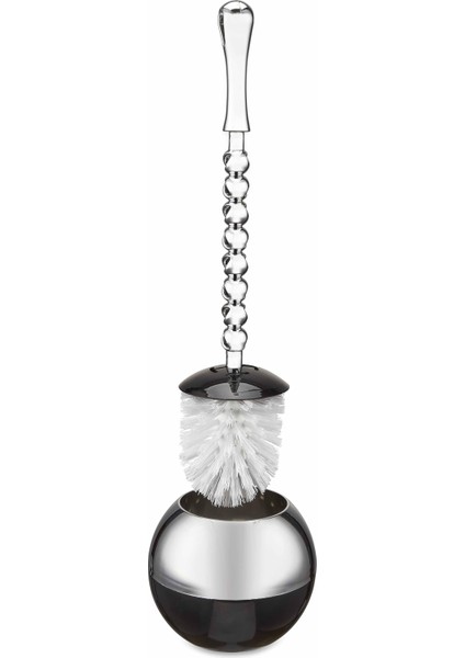 F110 Flora Tombul Wc Fırçası Krom